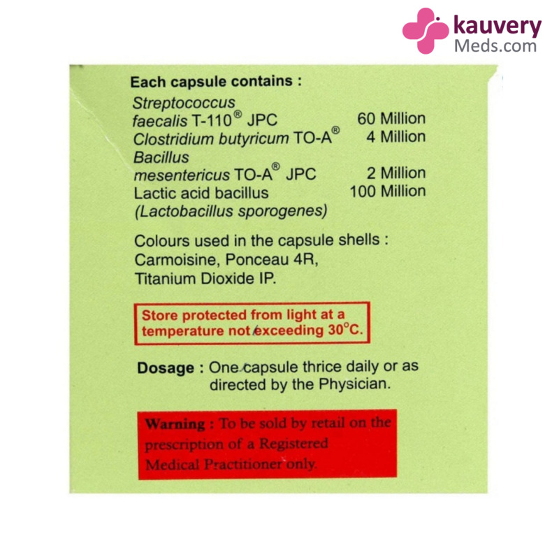 Bifilac HP Capsule 10's Check Price, Uses, Side Effects, Substitutes