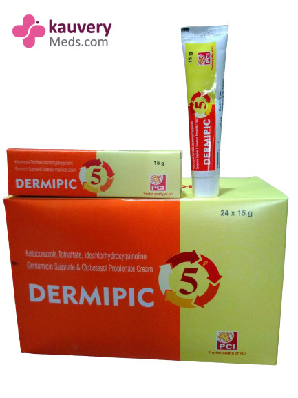 Dermipic 5 Cream 15g for skin disorders