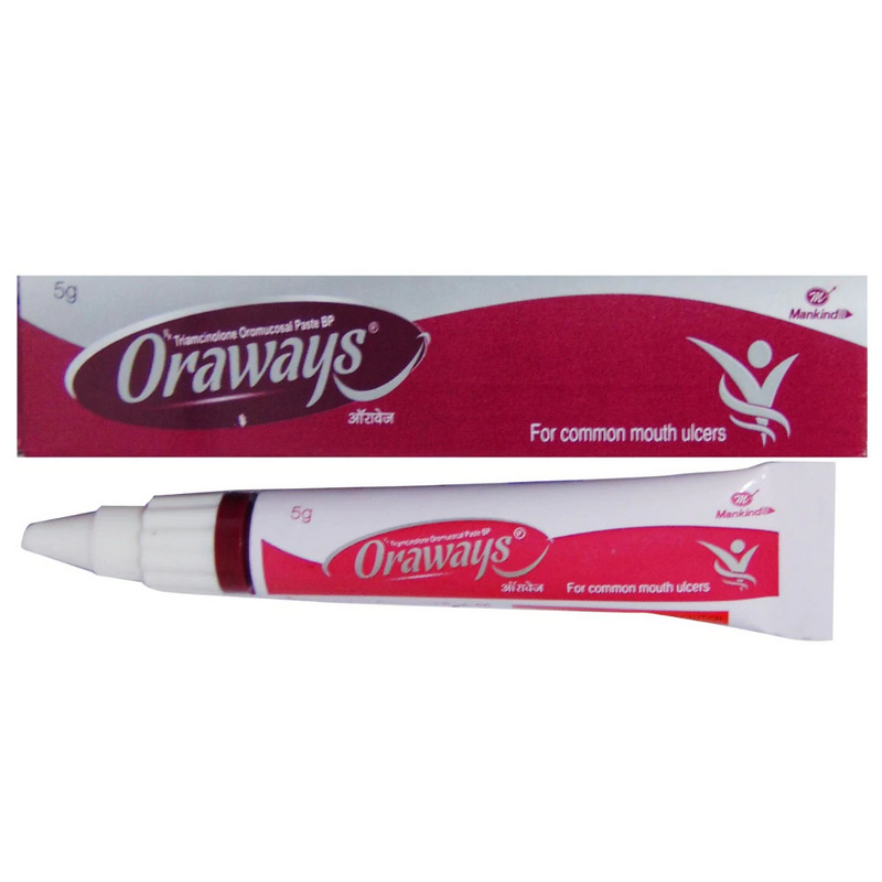 Oraways Oral Paste 5g for mouth ulcers