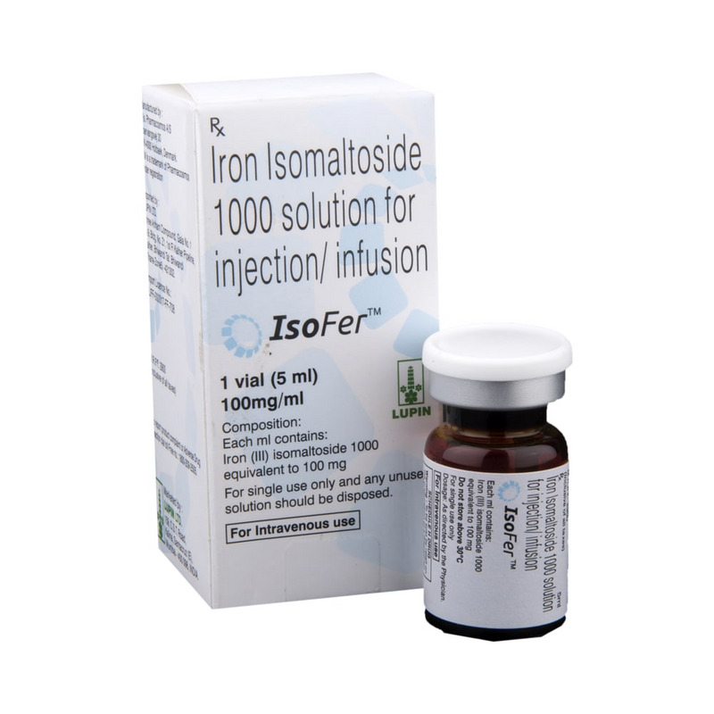 Isofer Injection 5ml for Iron deficiency anemia