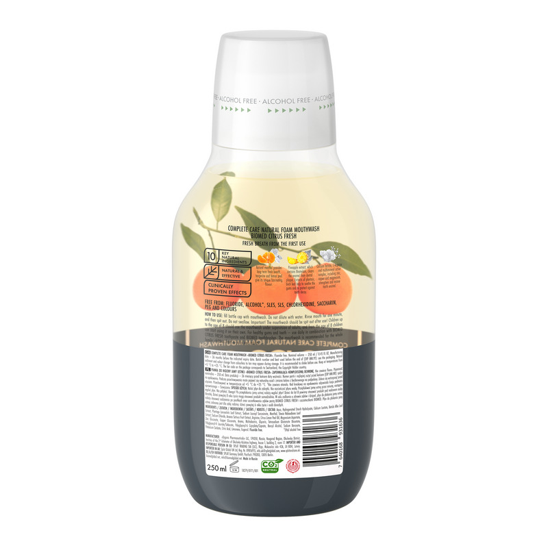Biomed Citrus Fresh Complete Care Mouthwash 250ml