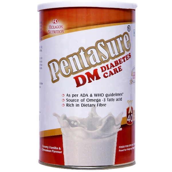 PentaSure DM Diabetes Care Creamy Vanilla & Cinnamon Powder Tin 400g