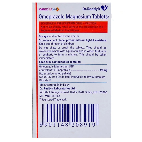 Buy Omez FF 20 Tablet (10)