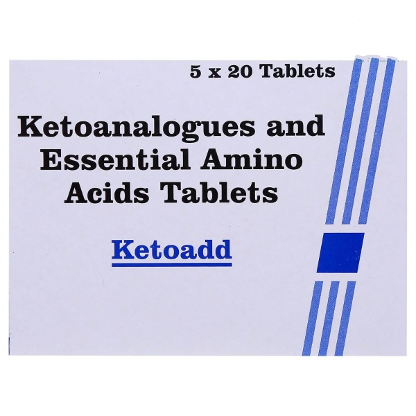 Ketoadd Tablet (Strip of 20) for chronic kidney disease