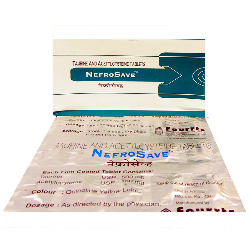 Nefrosave Tablet (Strip of 15) for diabetic kidney disease