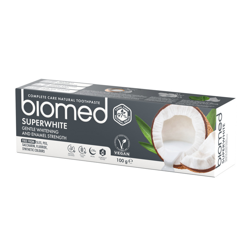 Biomed Super White Natural Toothpaste 100g