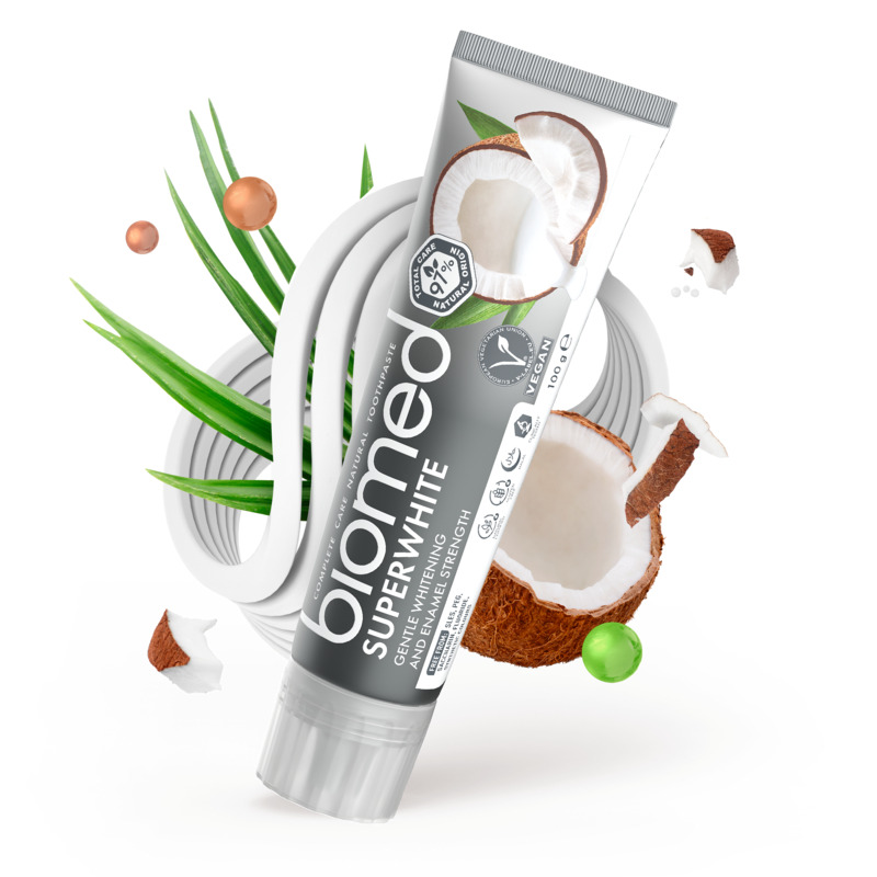 Biomed Super White Natural Toothpaste 100g