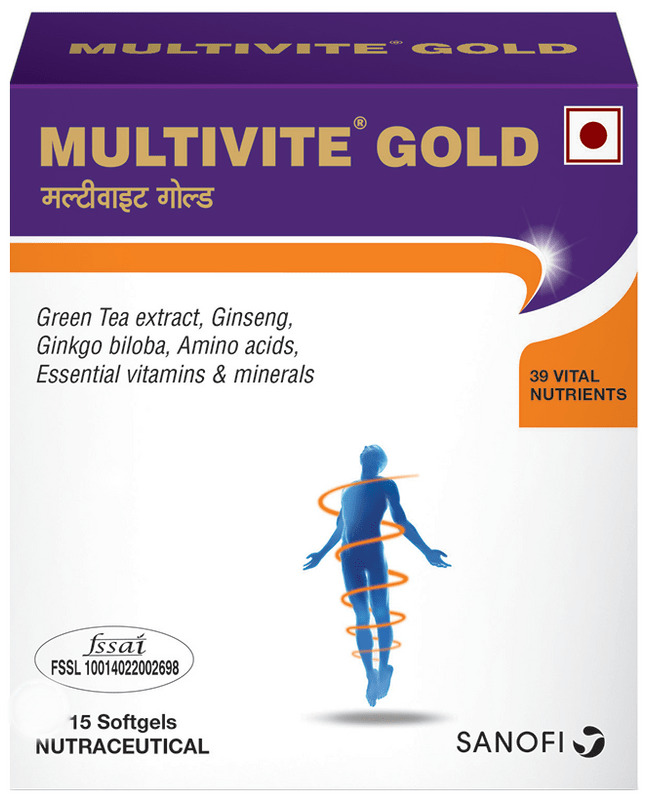 Multivite Gold Capsule (Strip of 15)