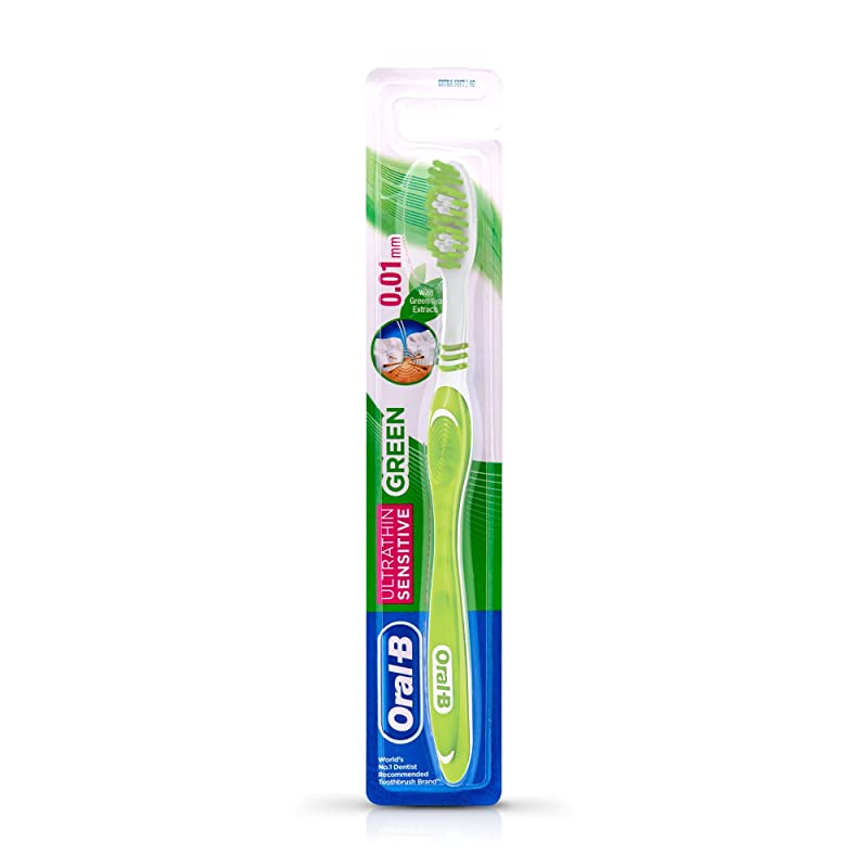 Oral-B Ultrathin Sensitive Green Toothbrush