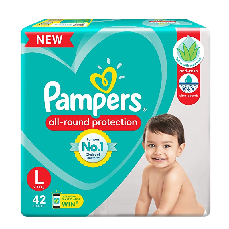 Pampers Diaper Pants Large (Pack of 42)