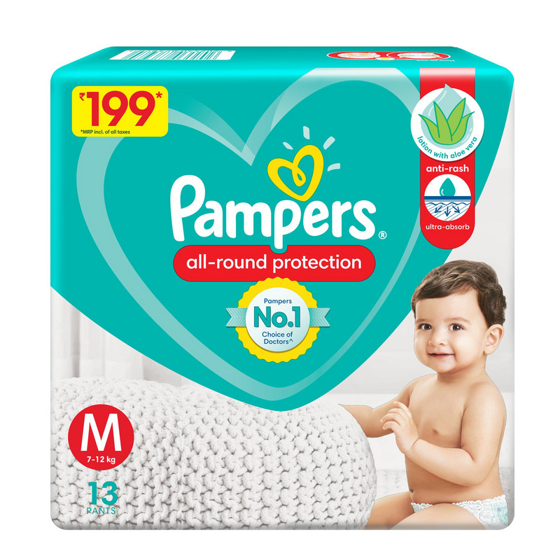 Pampers Pant Style Diapers Medium (Pack of 13)