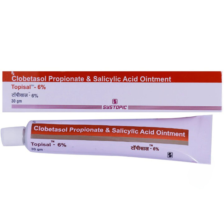 Topisal-6% Ointment 30g for treatment of eczema and psoriasis