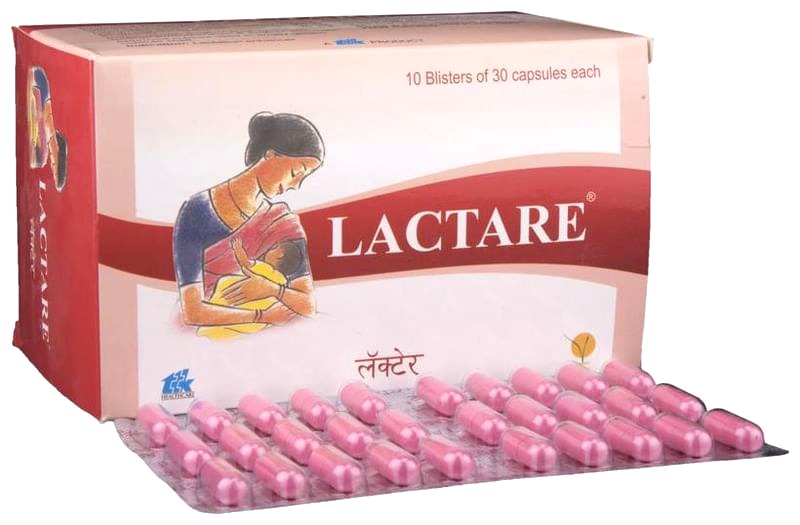 Lactare Capsule (Strip of 30) to boost lactation in women