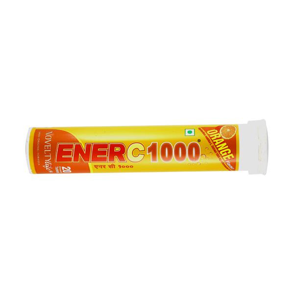 Enerc 1000 Orange Tablet (Bottle of 20) to prevent nutritional and vitamin C deficiency