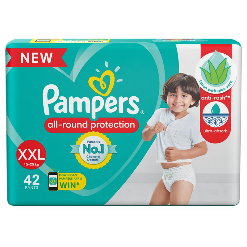 Pampers Pant Style Diapers XXL (Pack of 42)