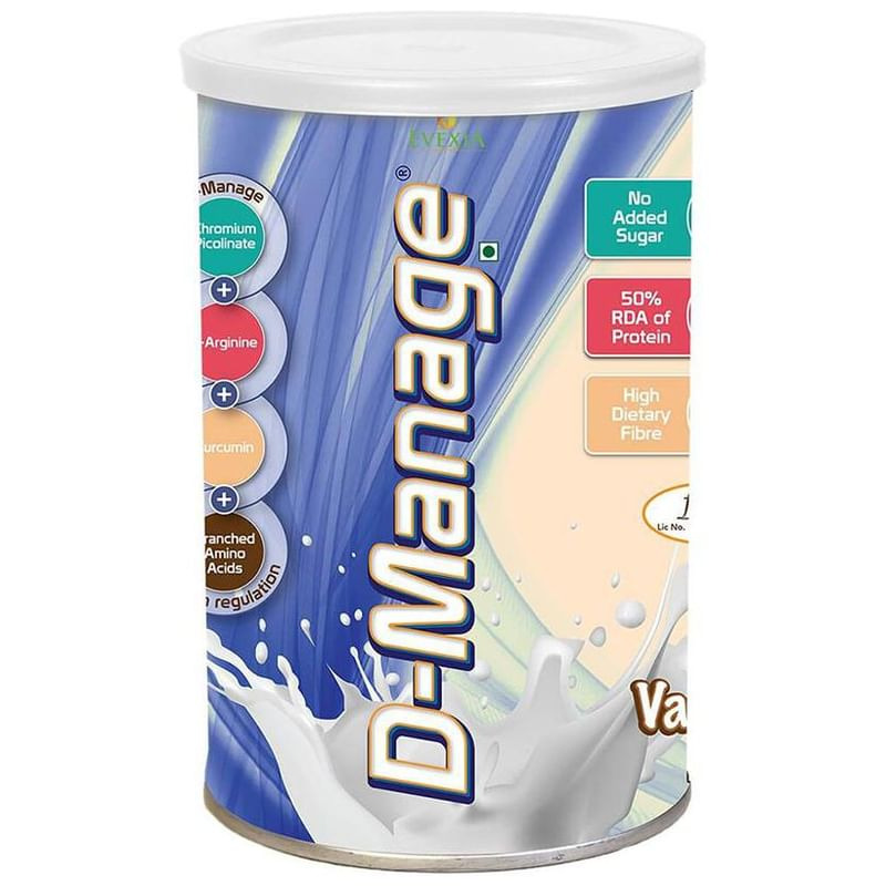 D-Manage Vanilla Powder 200g (Tin)