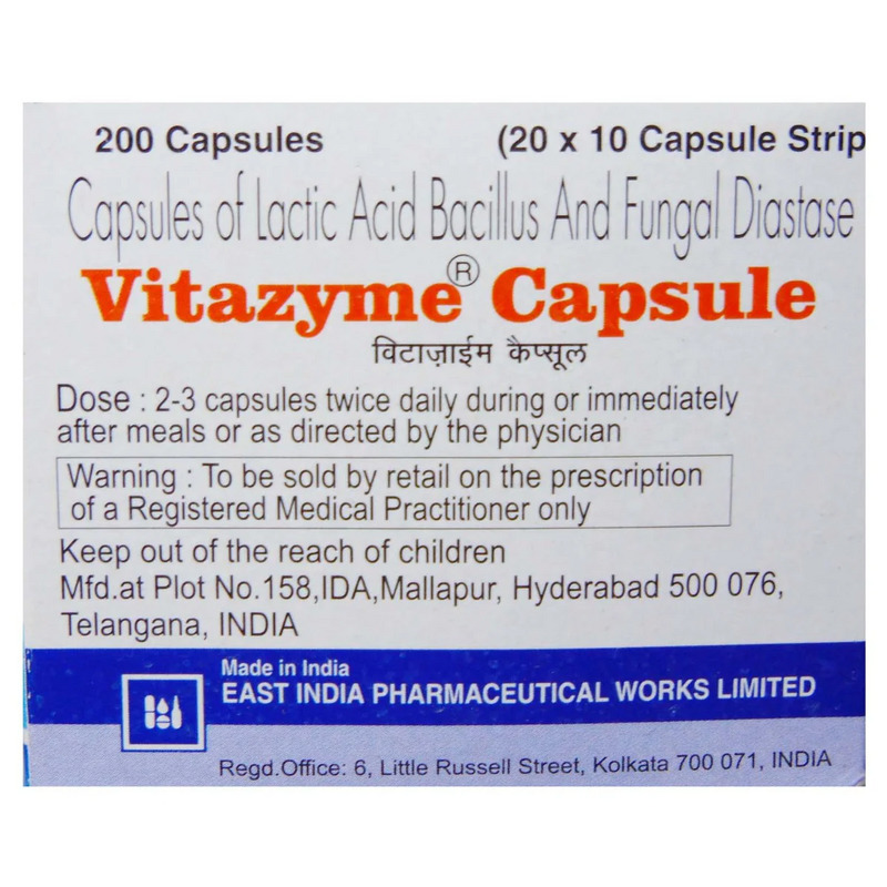 Vitazyme Capsule 10's