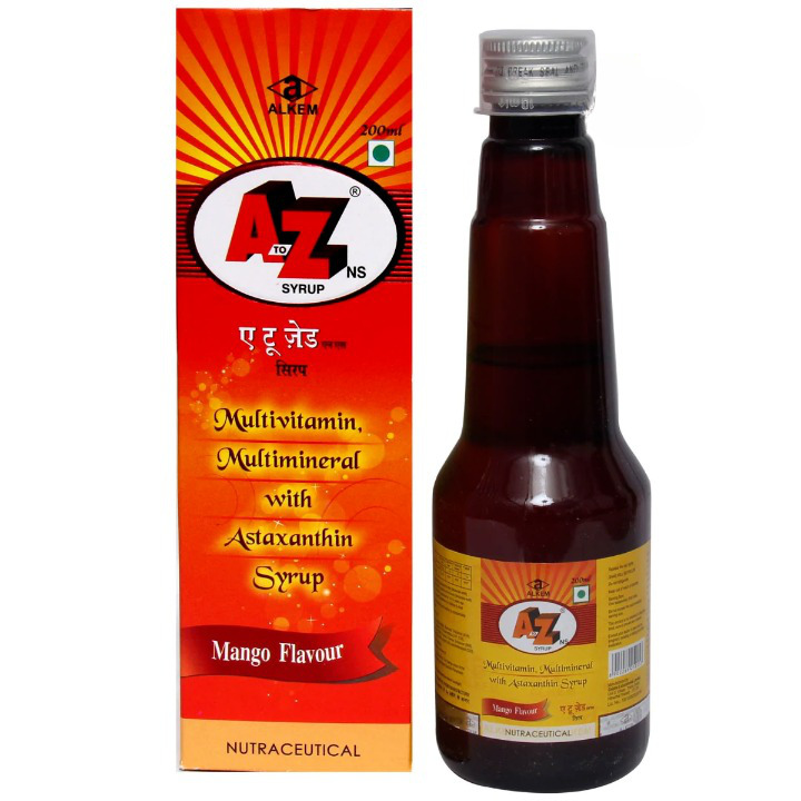 A To Z NS Mango Flavour Syrup 200ml to improve body’s resistance to infections