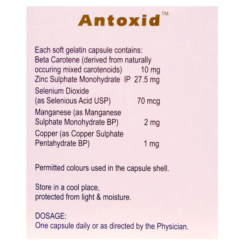 Antoxid Capsule (Strip of 30)