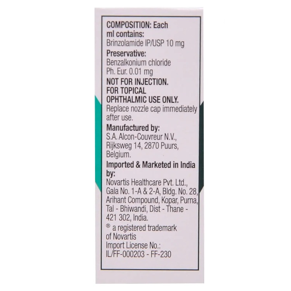 Azopt Ophthalmic Suspension 5ml