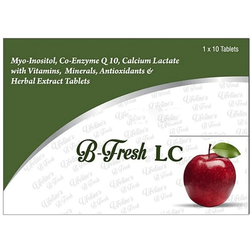 B-Fresh LC Tablet (Strip of 10) multivitamin supplement
