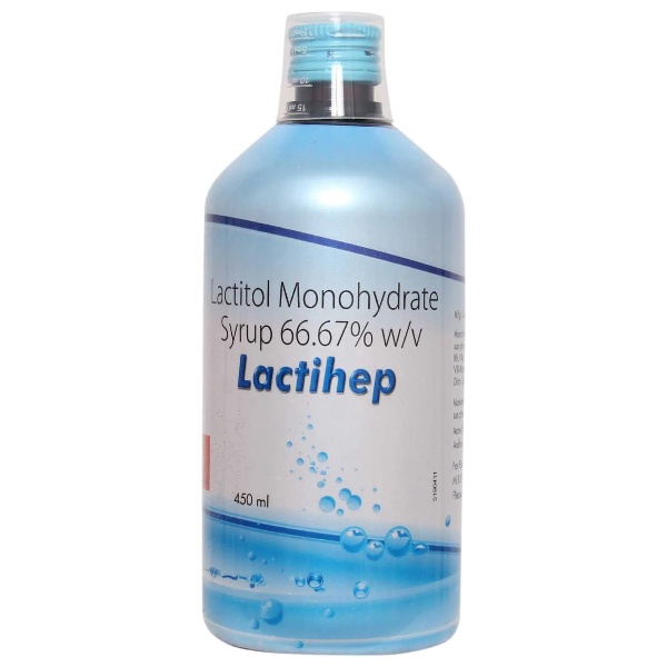 Lactihep Syrup 450ml for the treatment of constipation
