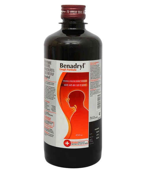 Benadryl Cough Formula Syrup 450ml