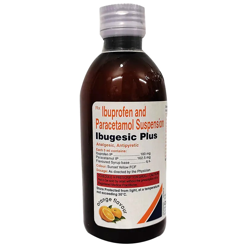 Ibugesic Plus Orange Syrup 100ml | Check Price, Uses, Side Effects, Substitutes