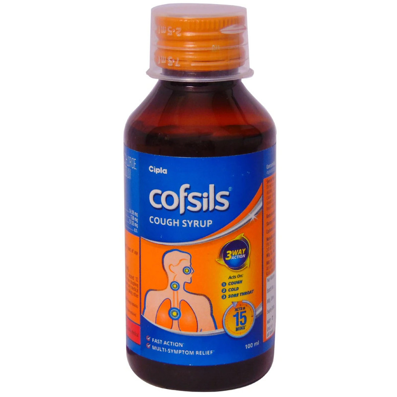 Buy Cofsils Cough Syrup 100ml Online Check Price & Substitutes