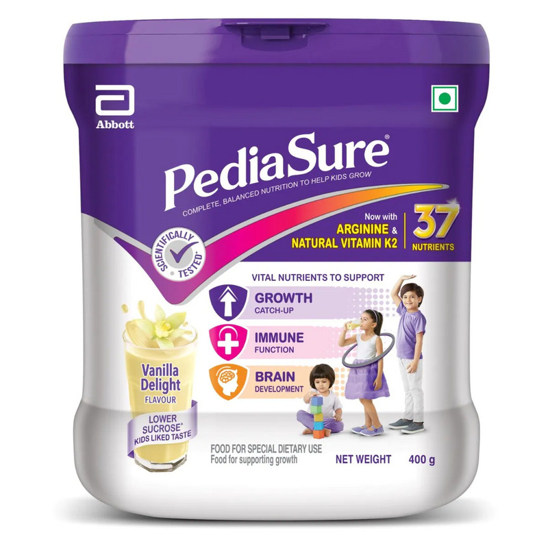 PediaSure Vanilla Delight Kids Nutrition Powder Jar 400g