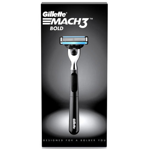 Gillette Mach3 Bold Stylish Shaver (1 Razor, 1 Cartridge)