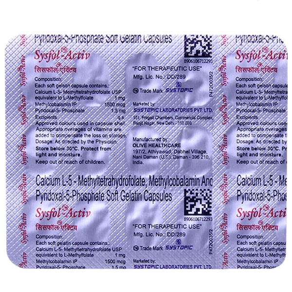 Sysfol-Activ Capsule (Strip of 15)