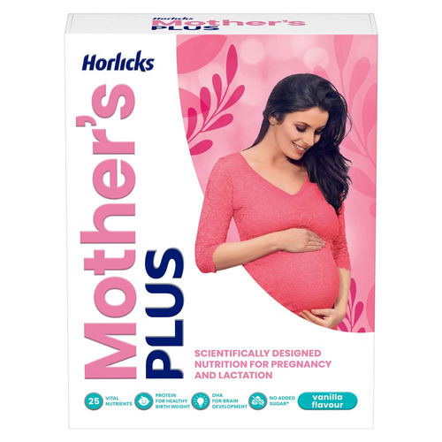 Horlicks Mother's Plus Vanilla Powder 500g (Refill Pack)