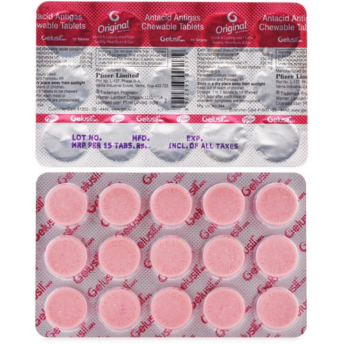 Buy Gelusil MPS Mint Tablet (15)