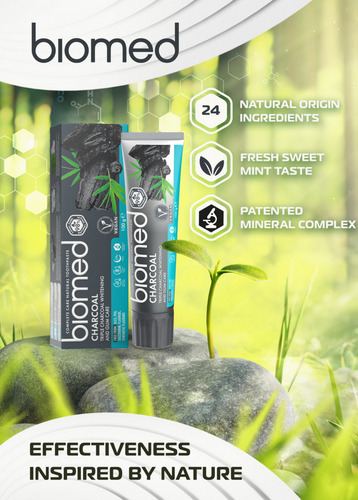 Biomed Charcoal Toothpaste 100g