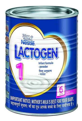 Nestle Lactogen 1 Infant Formula Powder Tin 400g (upto 6 months)