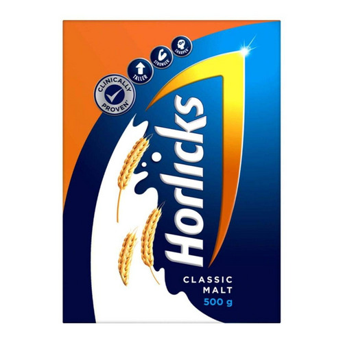 Horlicks Classic Malt Nutrition Drink 500g (Refill Pack)