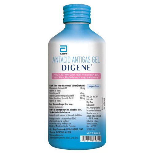 Digene Antacid & Antigas Mint Gel 200ml