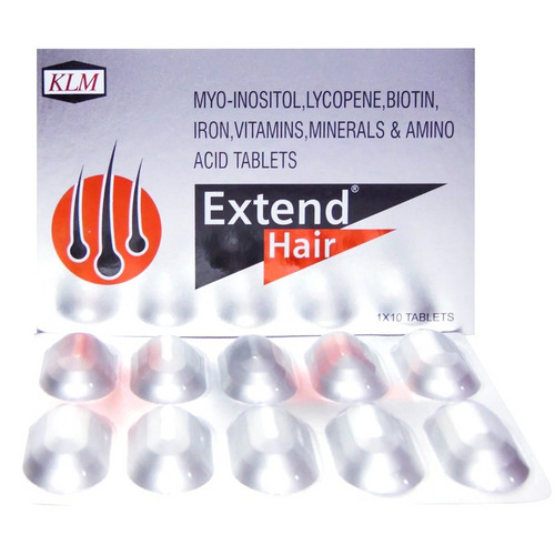 Buy Extend Hair Tablet 10's Online | Check Price & Substitutes Buy Extend Hair Tablet 10's Online | Check Price & Substitutes