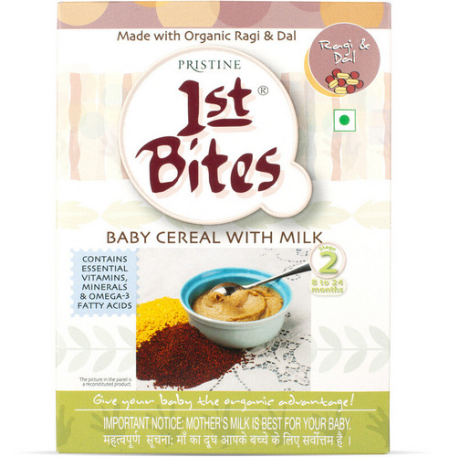 Pristine 1st Bites Stage-2 Ragi & Dal Baby Cereal 300g (8 to 24 months)