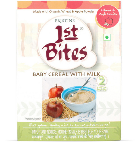 Pristine 1st Bites Stage-2 Wheat & Apple Baby Cereal 300g (8 to 24 months)