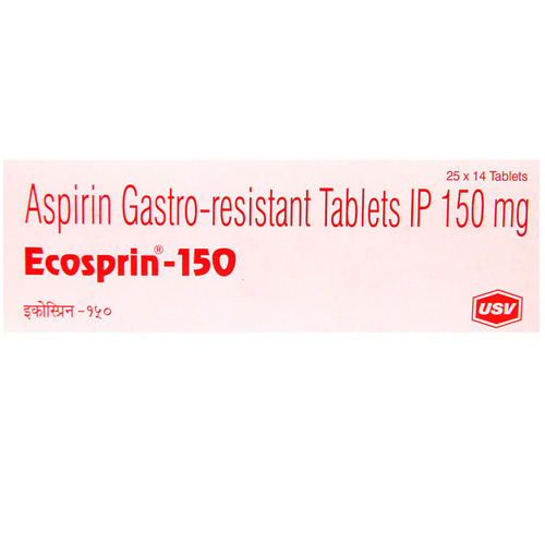 Ecosprin 150 Tablet 14's used to prevent formation of blood clots