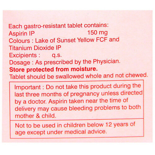 Ecosprin 150 Tablet 14's