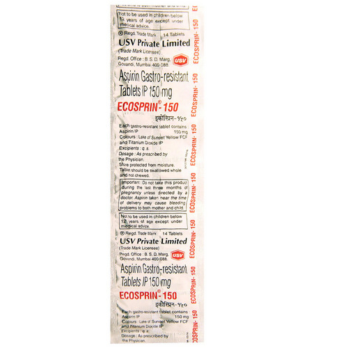 Ecosprin 150 Tablet 14's