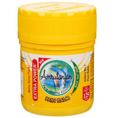 Amrutanjan Extra Power Pain Balm (Yellow) 50ml