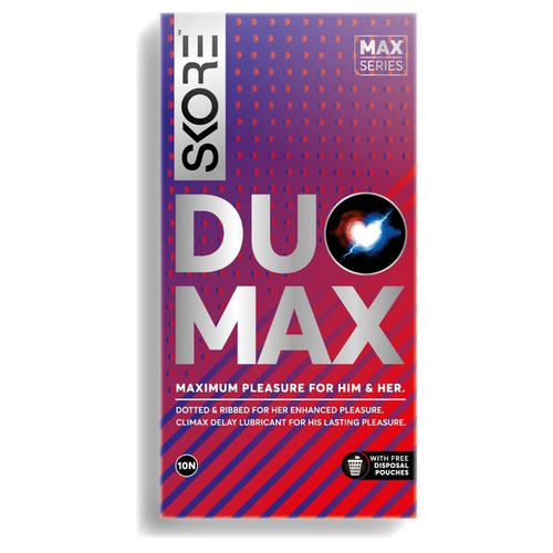 Skore Duo Max Condoms 10's
