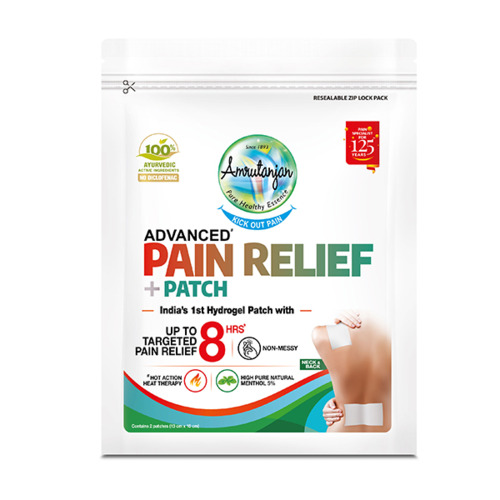 Amrutanjan Advanced Pain Relief + Patch 2's