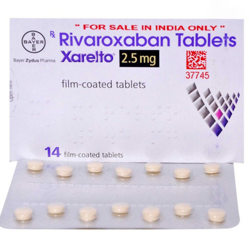 Buy Xarelto 2.5mg Tablet 14's Online Check Price & Substitutes
