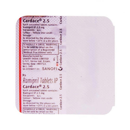 Cardace 2.5 Tablet 15's