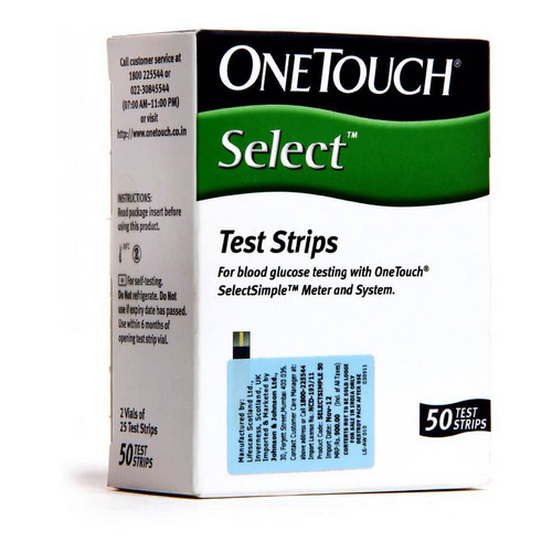 OneTouch Select Test Strips 50's
